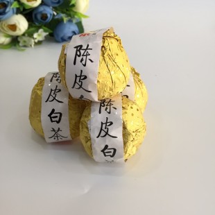 White Tea Stuffed Tangerine Orange Fuding Chenpi Bai Cha Aged Shou Mei tea new